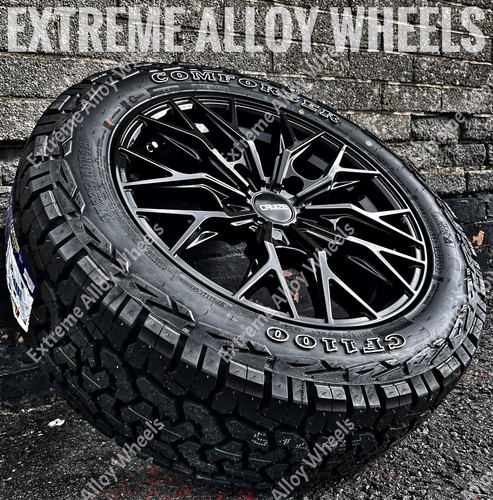 Black gtx alloy wheels - alloy,