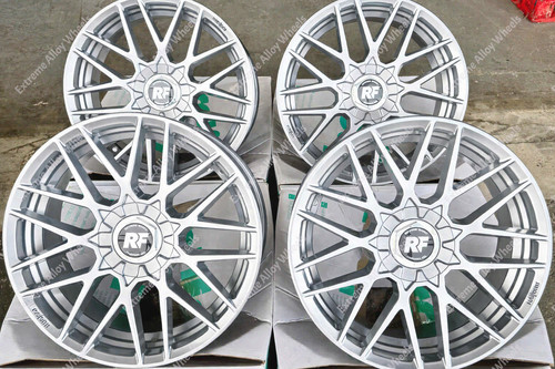 Silver rse alloy wheels - 17",
